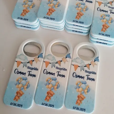 Bebek mevlüdü – açacak magnet – hoş geldin bebek