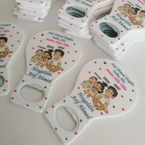 Bebek mevlüdü – açacak magnet – hoş geldin bebek