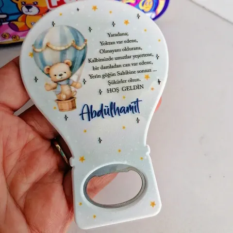 Bebek mevlüdü – açacak magnet – hoş geldin bebek