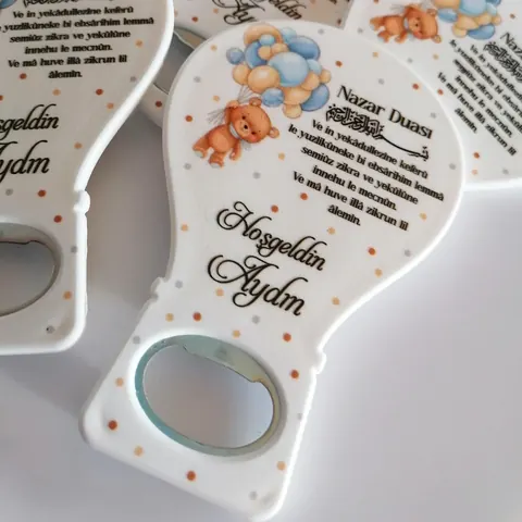 Bebek mevlüdü – açacak magnet – hoş geldin bebek