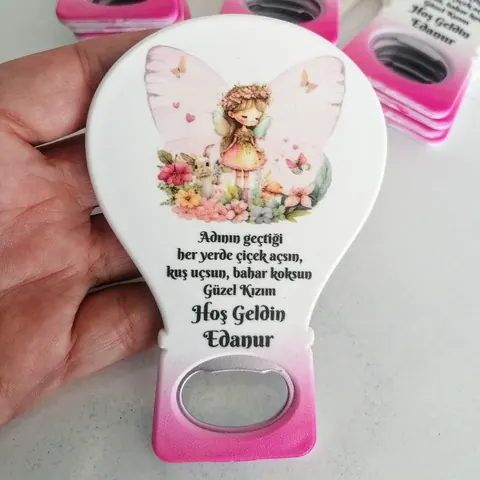 Bebek mevlüdü – açacak magnet – hoş geldin bebek