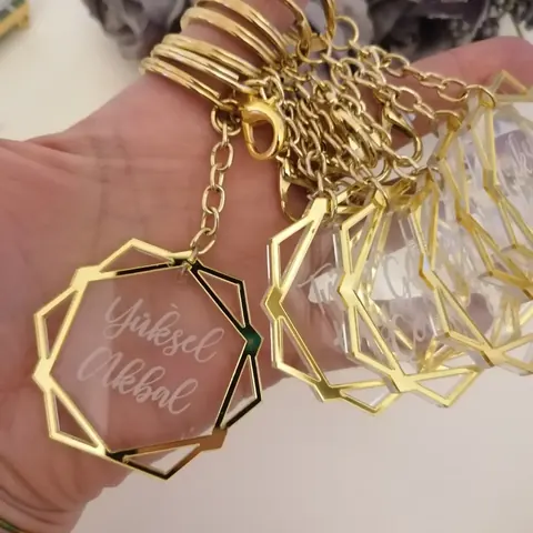 Atölyemizden anahtarlık örneği