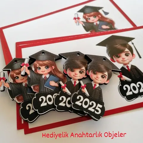 Mezuniyet – anahtarlık – mezuniyet