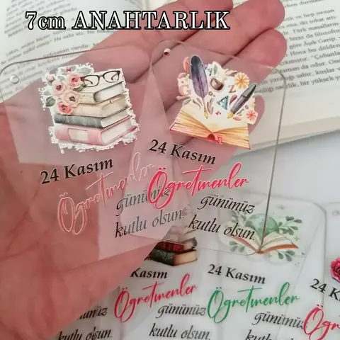 Karne hediyesi – anahtarlık – öğretmenler günü ve karne