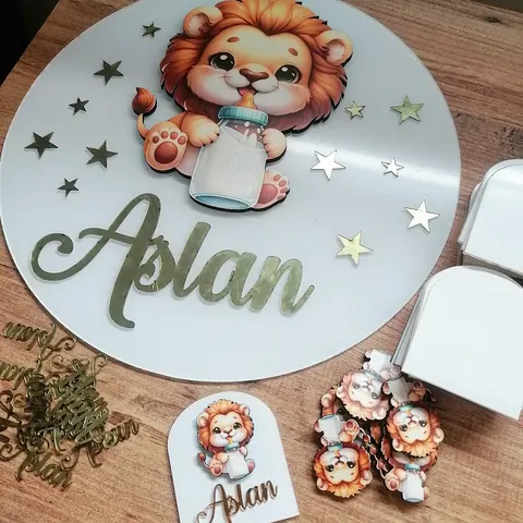 Bebek kapı süsü – kapı süsü – hoş geldin bebek