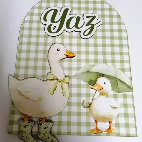 Bebek kapı süsü – kapı süsü – hoş geldin bebek