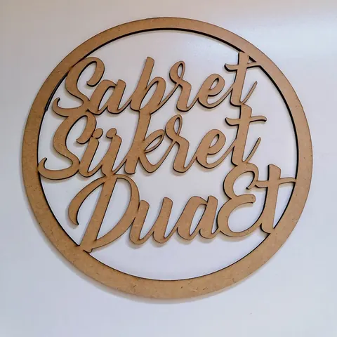 Ahşap kapı süsü – kapı süsü – ev dekoru