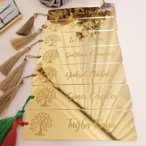 Atölyemizden kitap ayracı örneği – öğretmenler günü ve karne