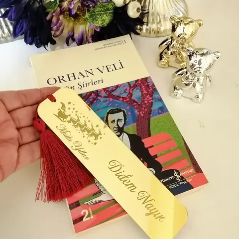Karne hediyesi – kitap ayracı – öğretmenler günü ve karne