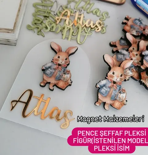 Kapı süsü malzemeleri – malzemeler – hoş geldin bebek